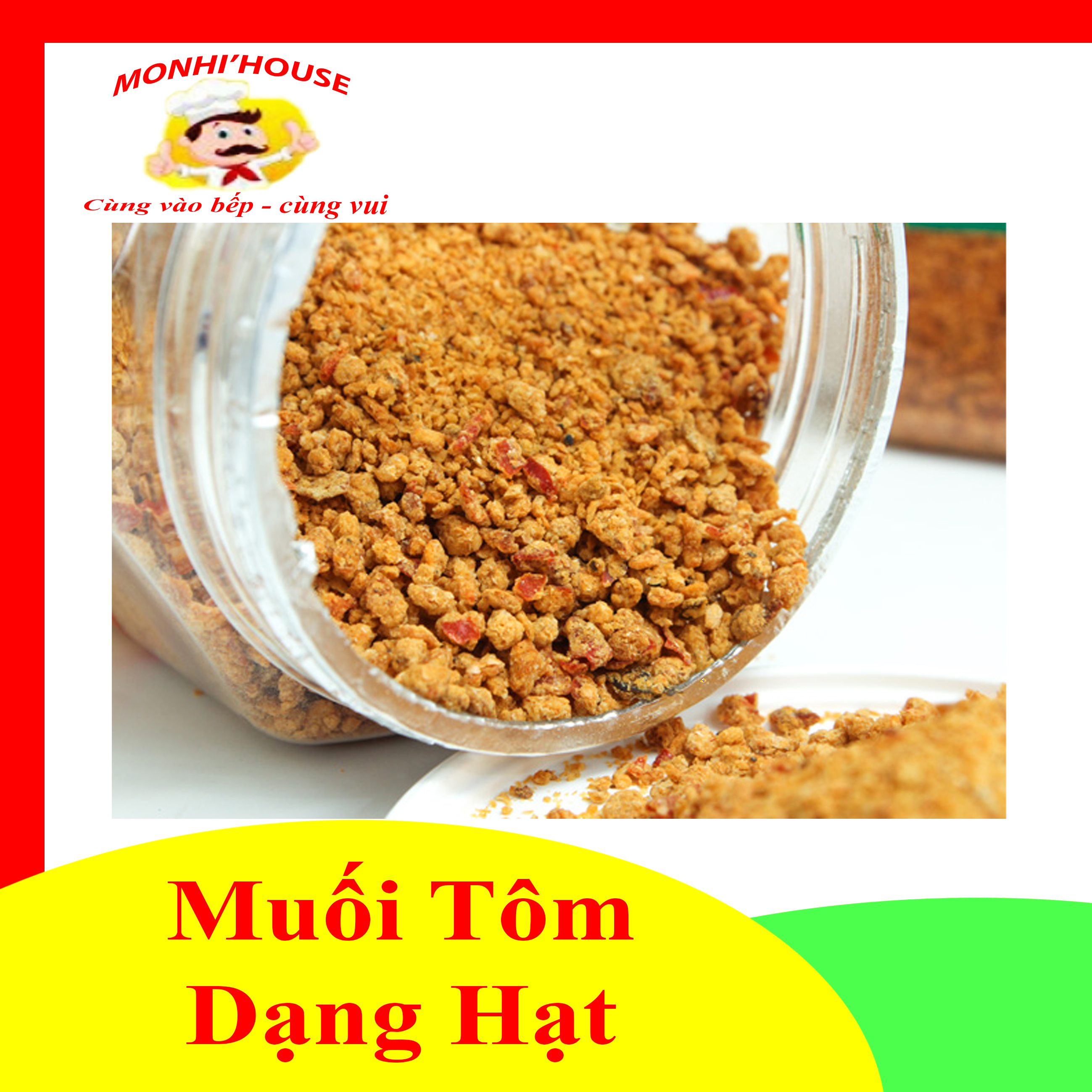 100g Muối Tôm Tây Ninh Dạng Hạt_Doanvatgiasi