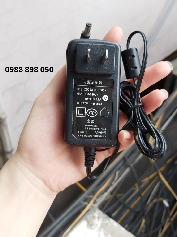 sạc nguồn 20v 1a