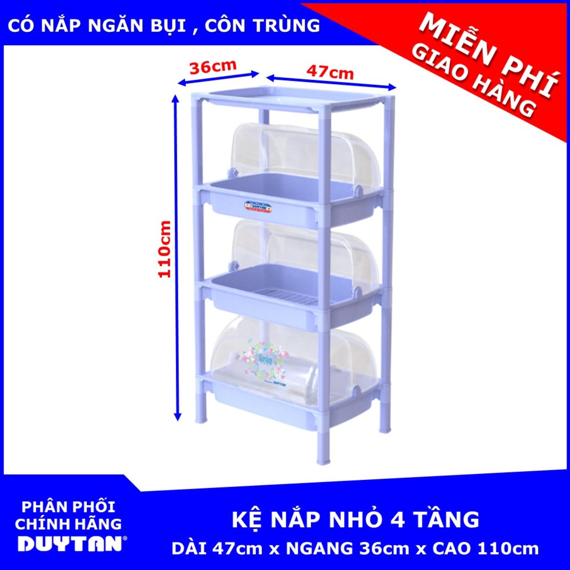 Kệ nắp nhỏ 3 ngăn Duy Tân - Giao màu mẫu nhiên