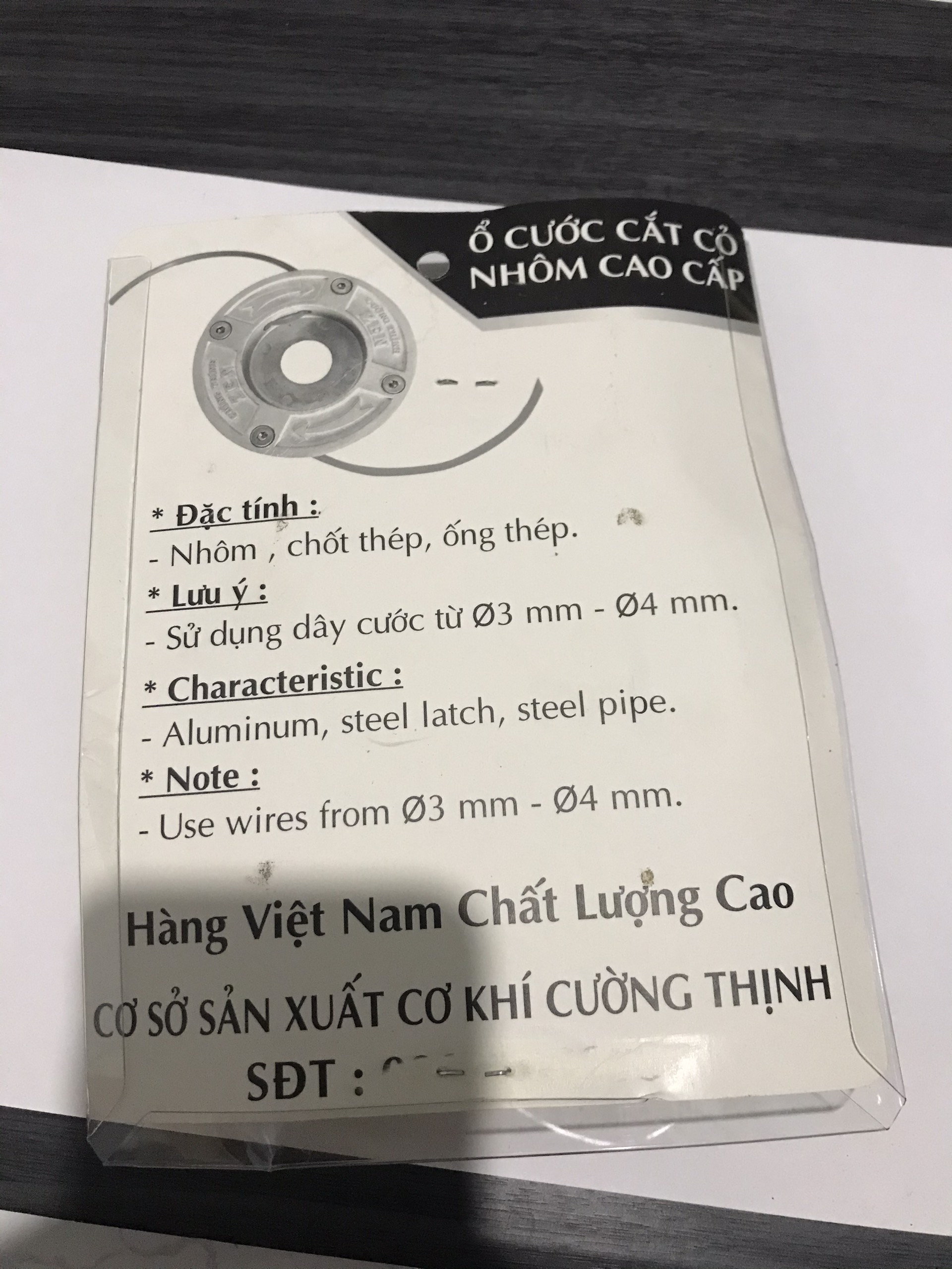 [HCM]Ổ CƯỚC ( BÁT CƯỚC) CẮT CỎ ZEN CƯỜNG THỊNH