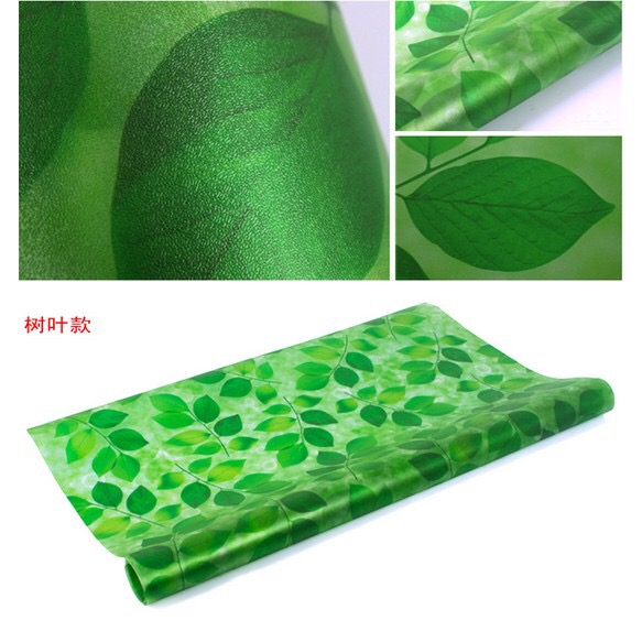 [HCM]5M X 45CM decal dán kính mờ - Lá Xanh MS4546
