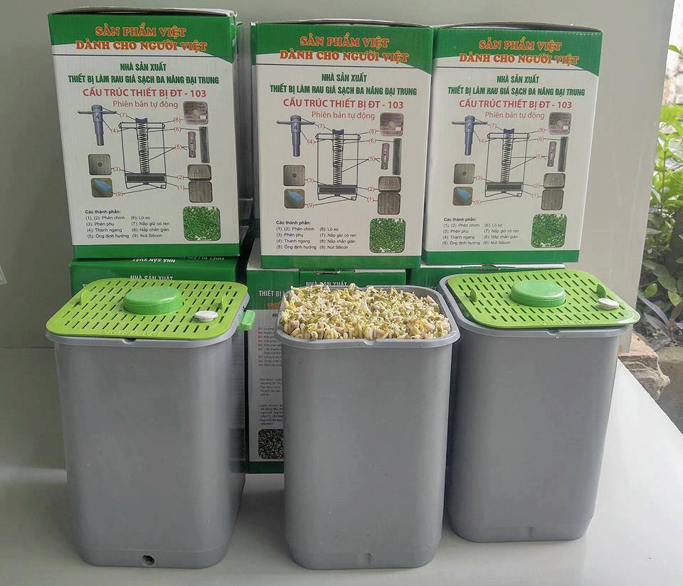 Máy làm rau giá sạch đa năng ĐT-103 –Máy làm giá đỗ tự động