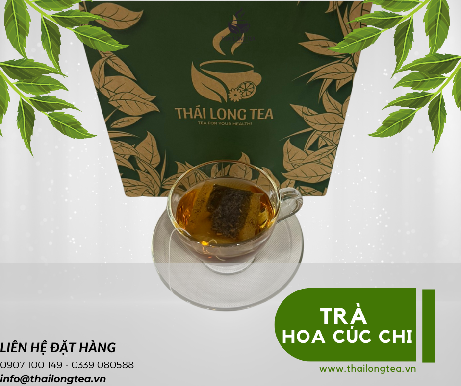 Trà Thái Long Tea - Trà Atiso túi lọc - 45 túi/Hộp