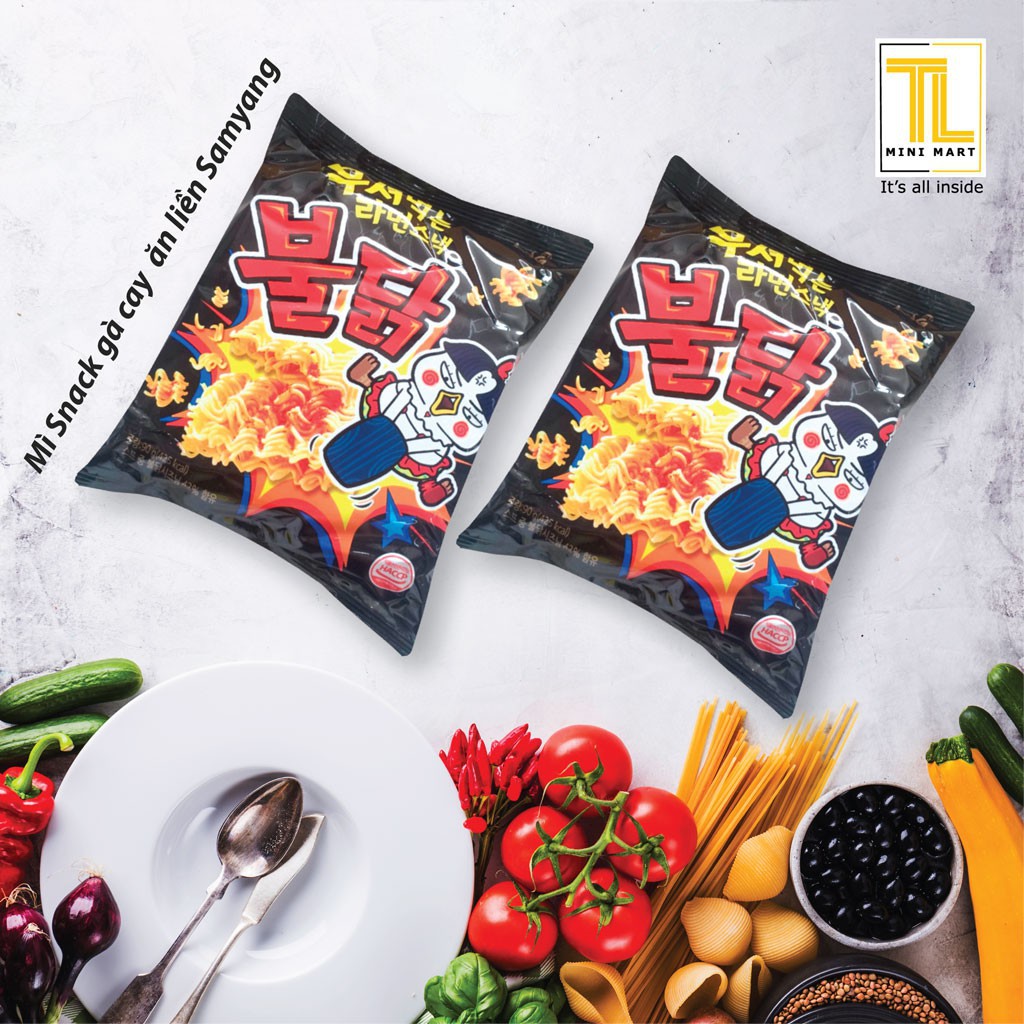 [HCM][ 3 VỊ ] MÌ CAY CRISPY NOODLES