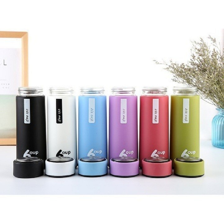 COMBO 02 Bình Thủy Tinh Giữ Nhiệt 450ml