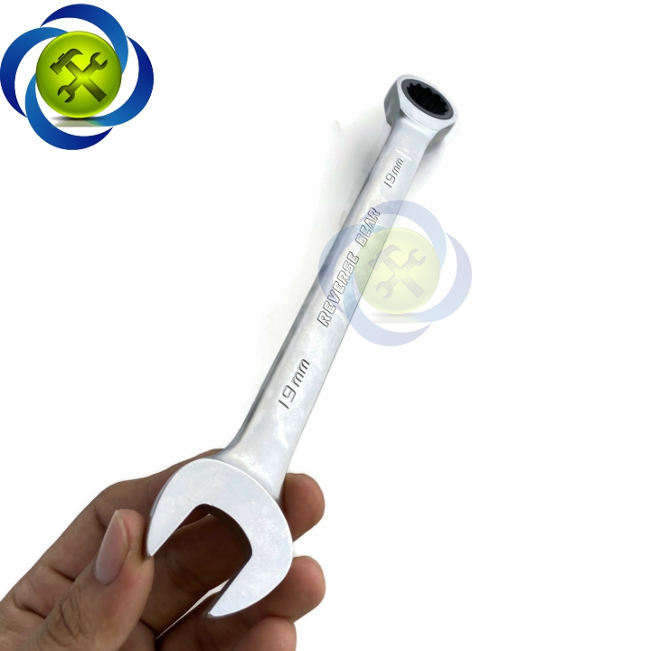 Cờ lê vòng miệng tự động Action 19mm có khóa