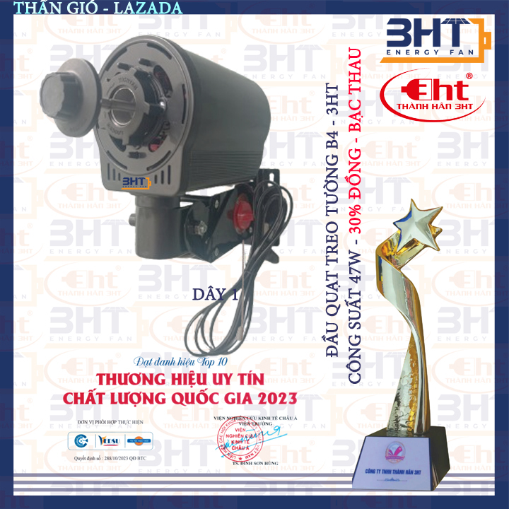 ĐẦU QUẠT TREO SẮT B4-47W/220V