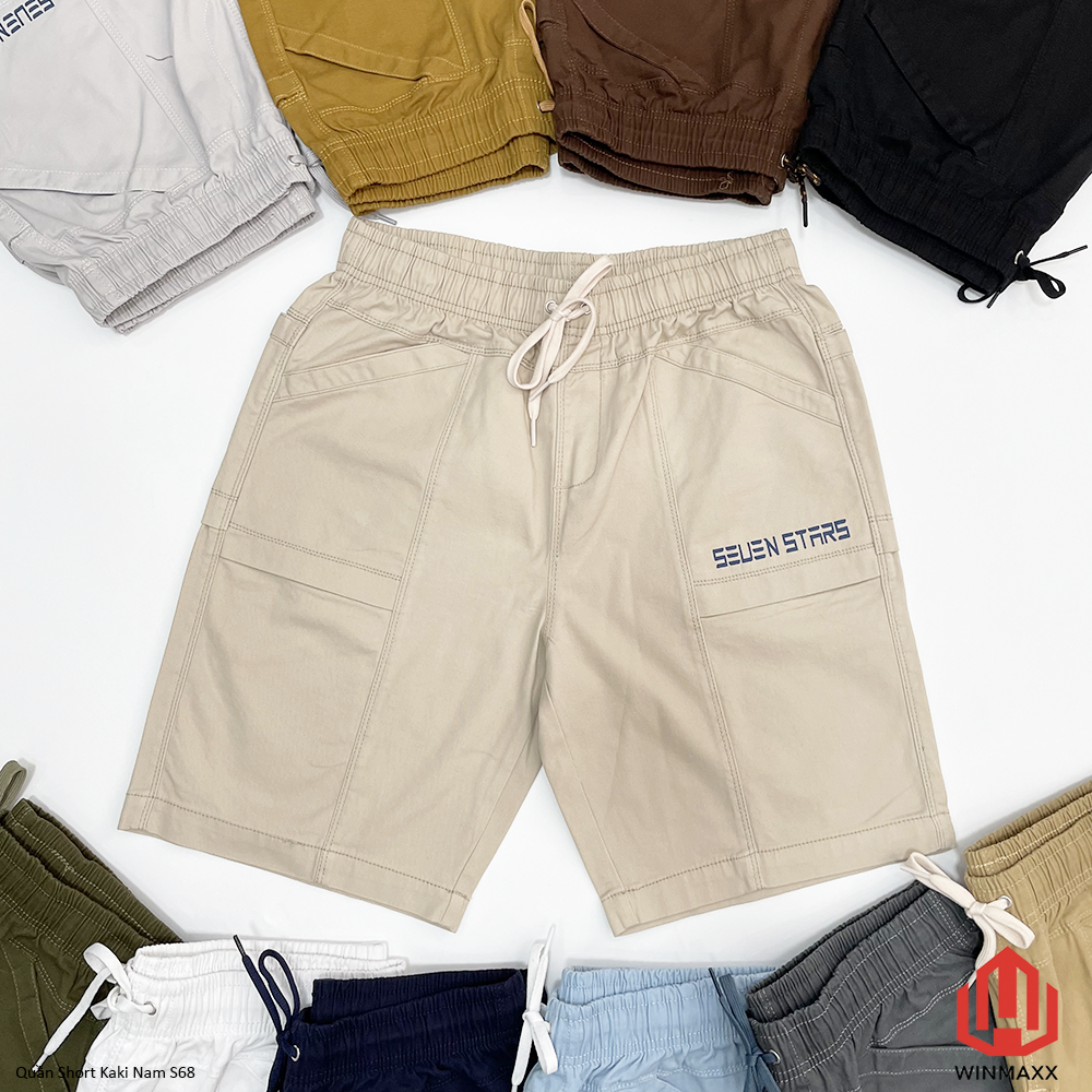 Quần Short Kaki Nam Túi Kiểu Hở S68 - Winmaxx
