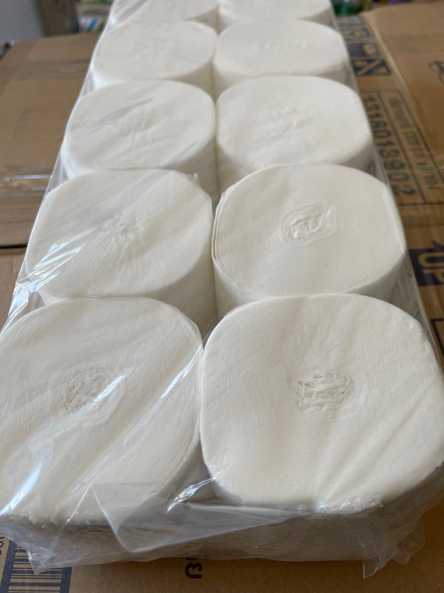 [Hàng Loại 1] Giấy vệ sinh Hàn Quốc không lõi Hoàng Long (2 lớp)