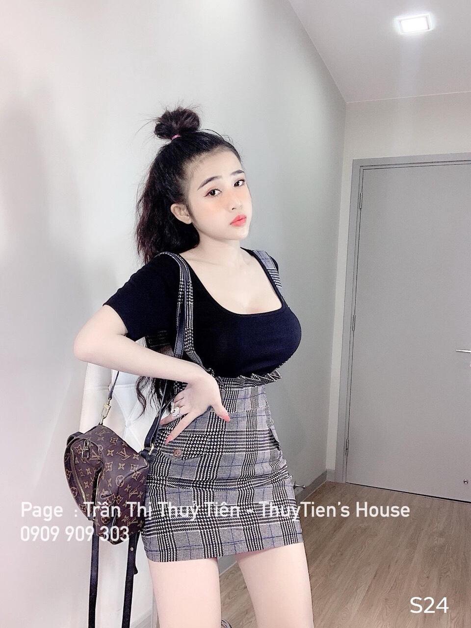 Sét yếm kate,áo coton 40-53-QH