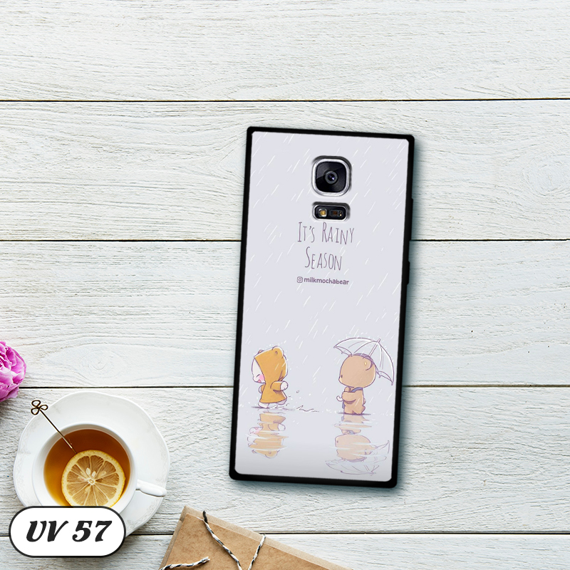 Ốp điện thoại SAMSUNG GALAXY NOTE 4 - lưng nhám viền dẻo