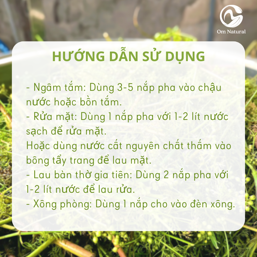 Nước cất Mùi già Hương Om 350ml