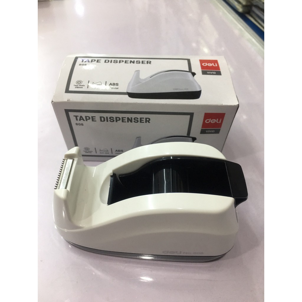 Cắt băng Dính Để Bàn Deli - 808