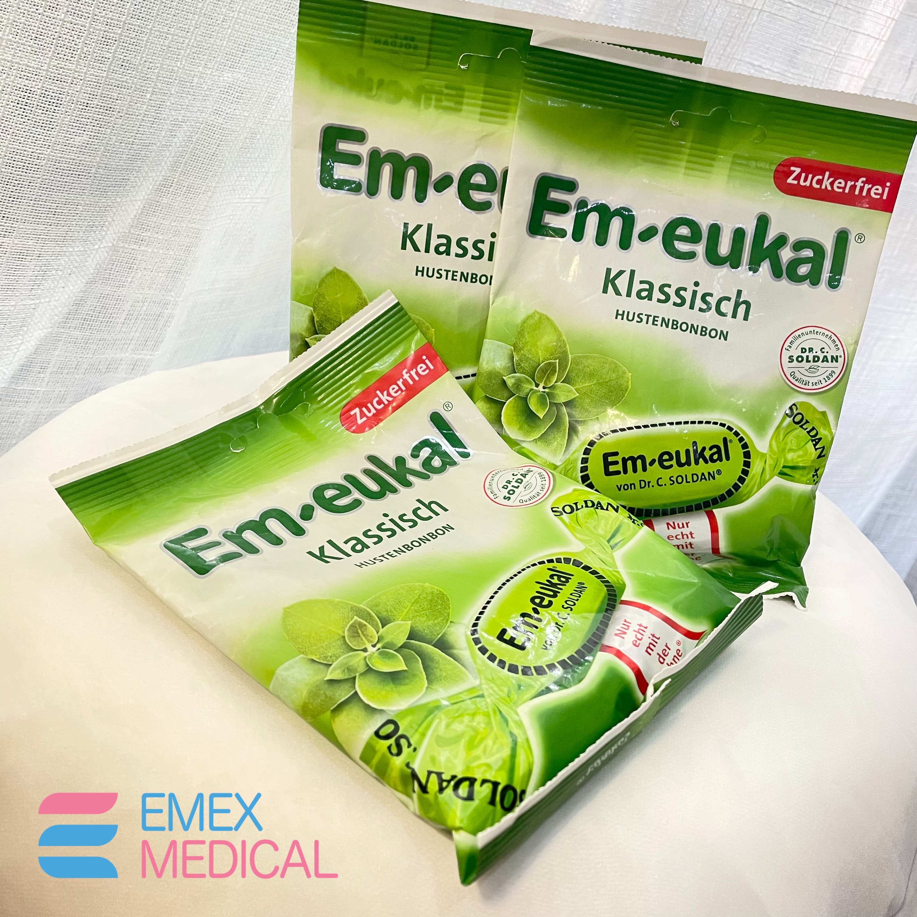 Kẹo ngậm thông cổ Em-eukal 75g