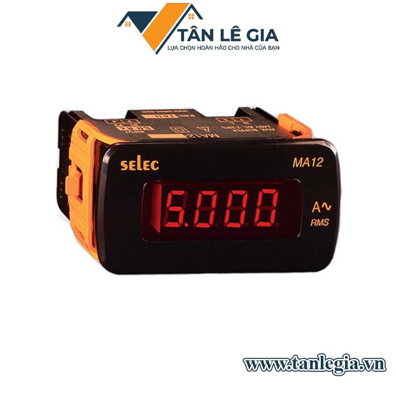 Selec ma12: đồng hồ đo dòng điện ac gián tiếp qua ct