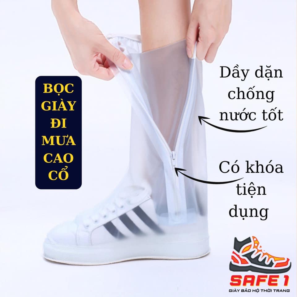 Đôi ủng đi mưa - ủng cao cổ chống nước,ủng đi mưa silicon cổ cao , siêu phẩm lội nước