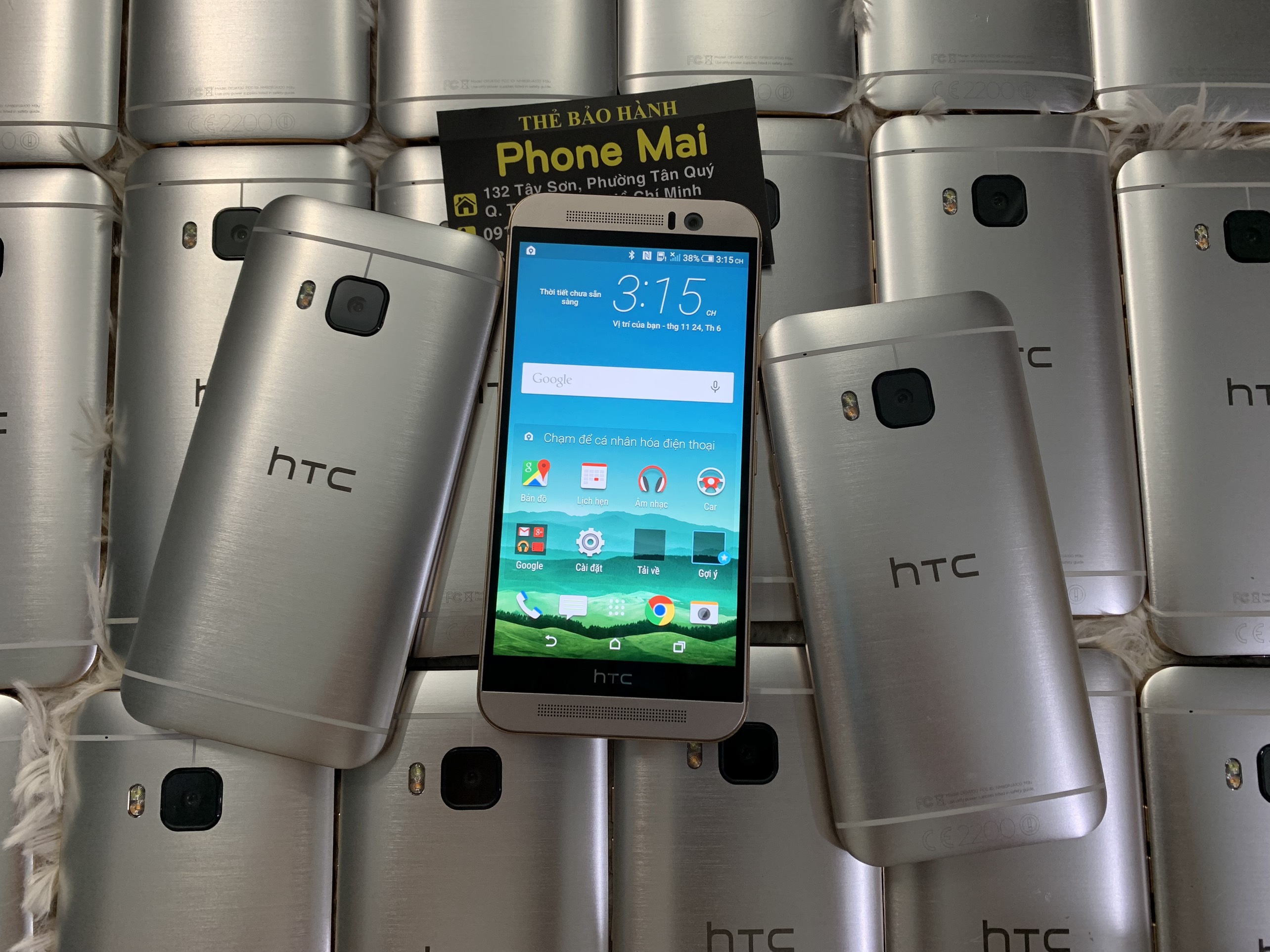 Điện thoại HTC One M9 Ram 3G/32G Android 7.0 Máy Zin, Snapdragon 810