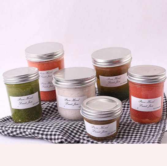 Set 6  hũ thủy tinh đựng sữa chua, Flan 100ml