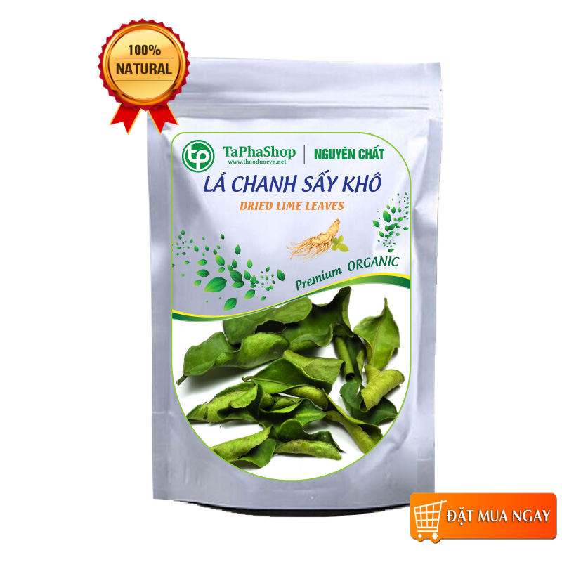 Lá chanh khô 100g - tấn phát