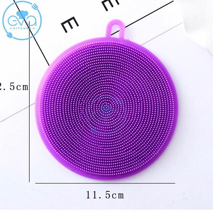 [HCM]Combo 3 Miếng Rửa Chén Silicon Đa Năng