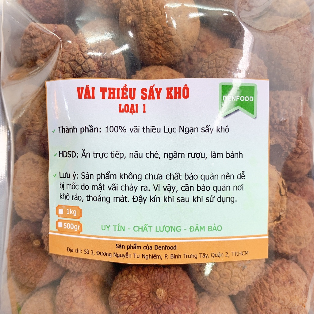 Vải thiều sấy