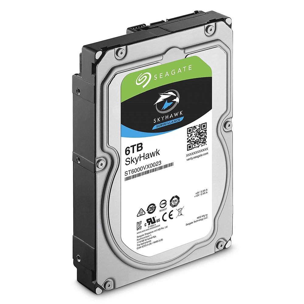 Ổ cứng HDD 3.5" Camera SEAGATE SkyHawk 6TB  (Chuyên Camera) Thiên Mã