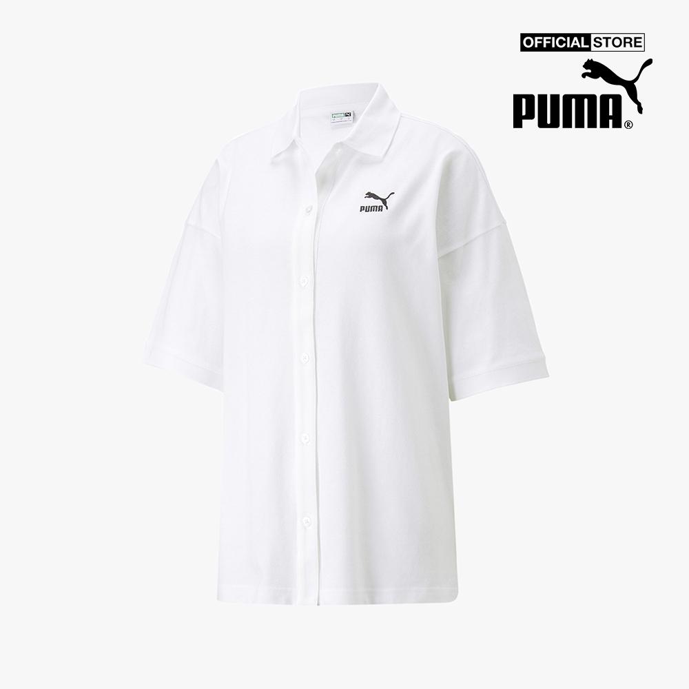 PUMA - Áo sơ mi nữ tay ngắn Classics 538080-02