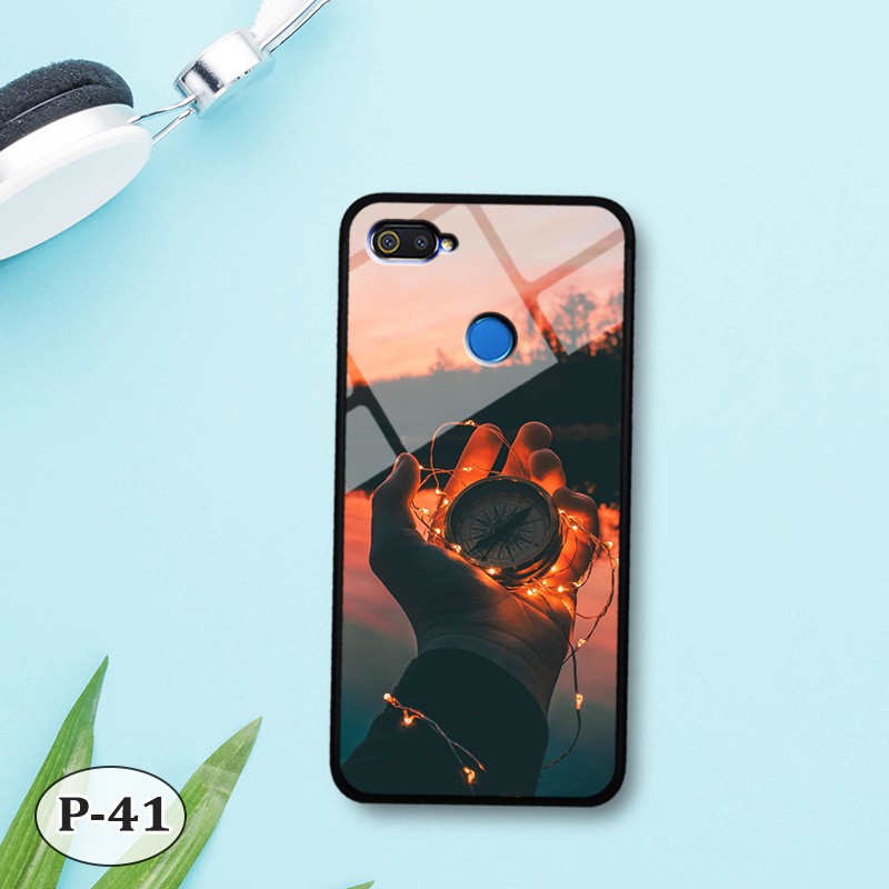 Ốp lưng kính Oppo A5s/ A7/A12- hình 3D