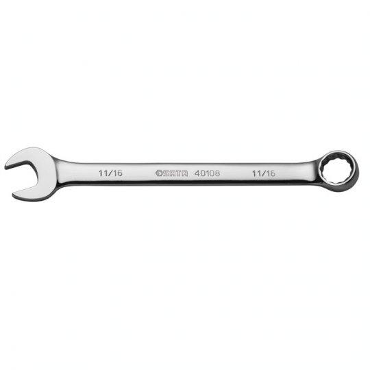 [HCM]Cờ lê vòng miệng 27mm thép crom 40221 Sata