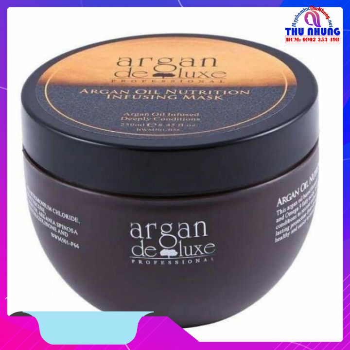 [HCM]HẤP ARGAN DELUXE PHỤC HỒI HƯ TỔN 250ML