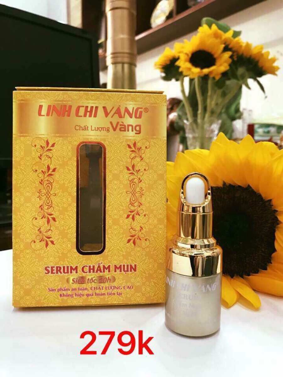 COMBO MỤN THÂM TRẮNG DA LINH CHI VÀNG