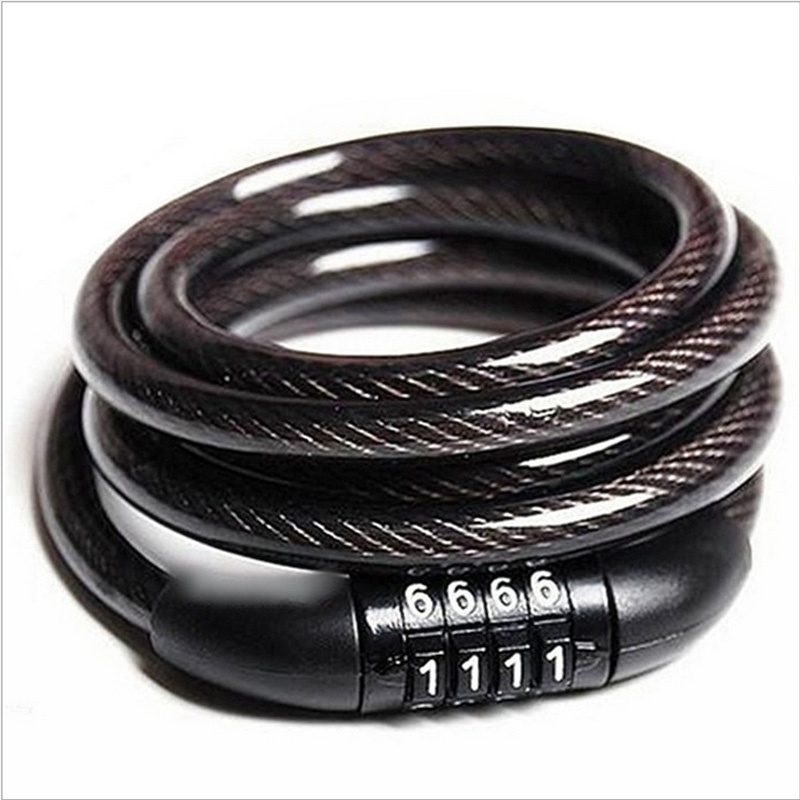 Khóa Dây 4 Số Bền Chắc Chống Trộm Cho Xe Đạp Xe Máy...