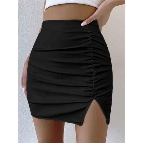 [ SIZE LỚN BIGSIZE 55Kg-100Kg ] CHÂN VÁY NHÚN XẺ ĐÙI
