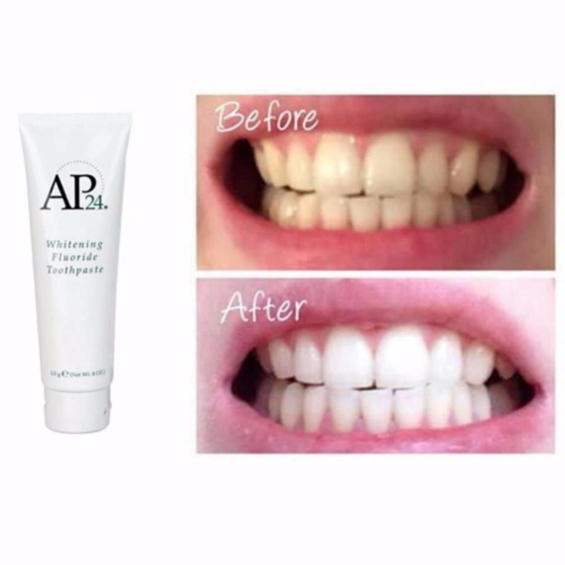 Kem Đánh Răng Nuskin AP24 Whitening Fluoride Toothpaste 110g