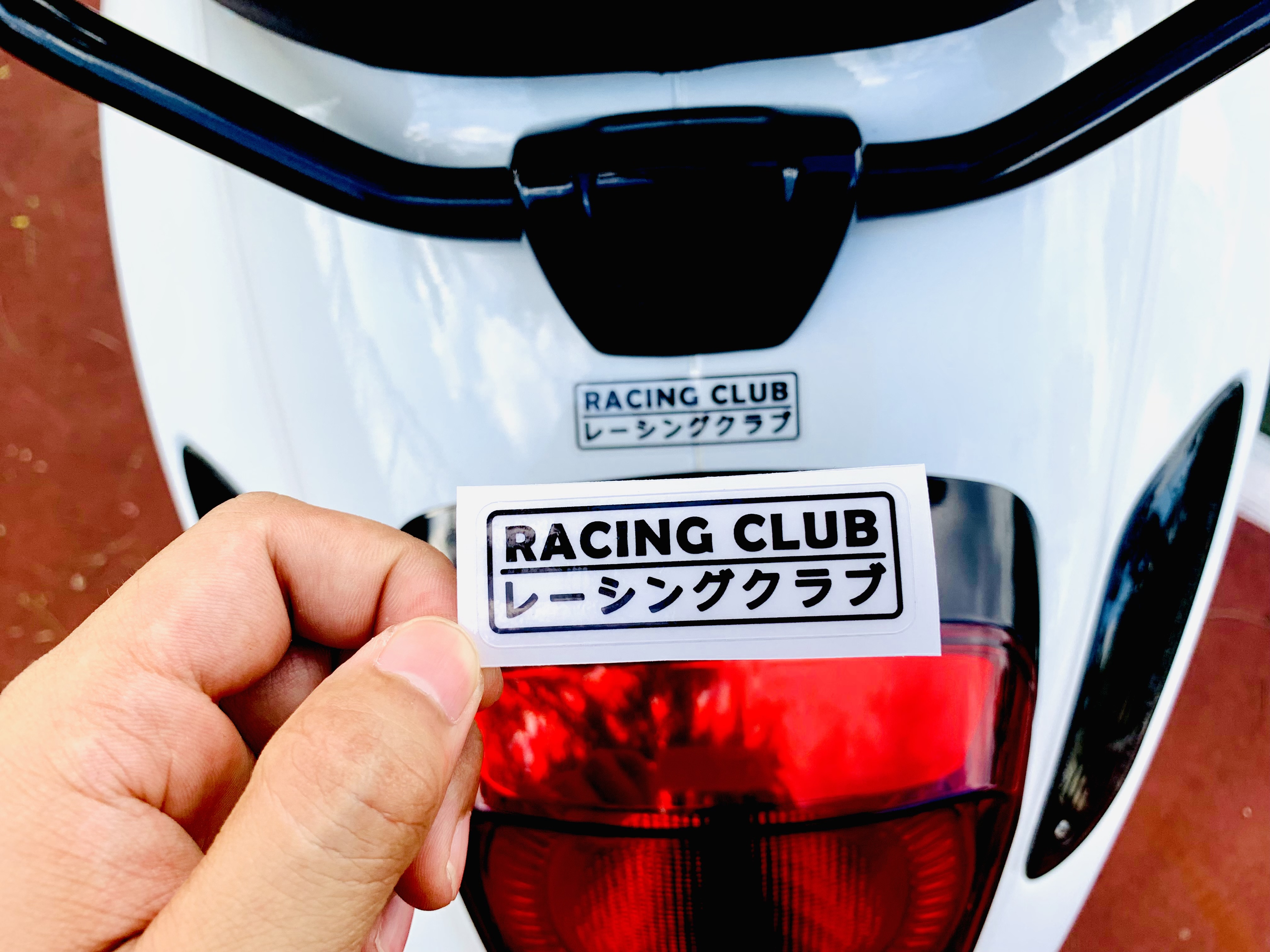 Tem Sticker Racing Night - Decal Racing Club