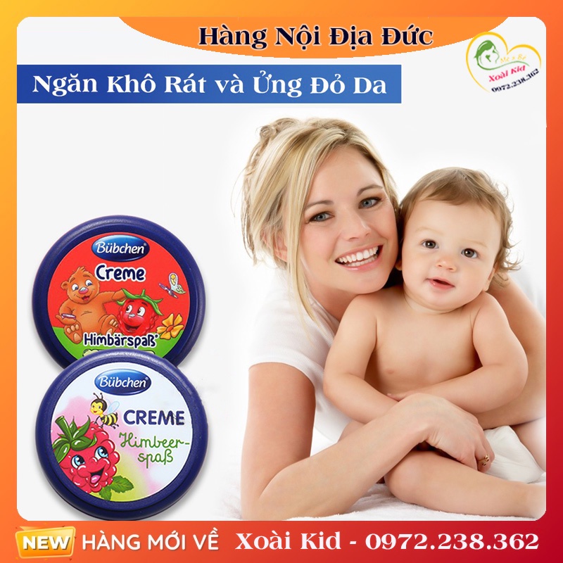 Kem dưỡng ẩm cho da Bubchen 20ml dùng được cho trẻ sơ sinh