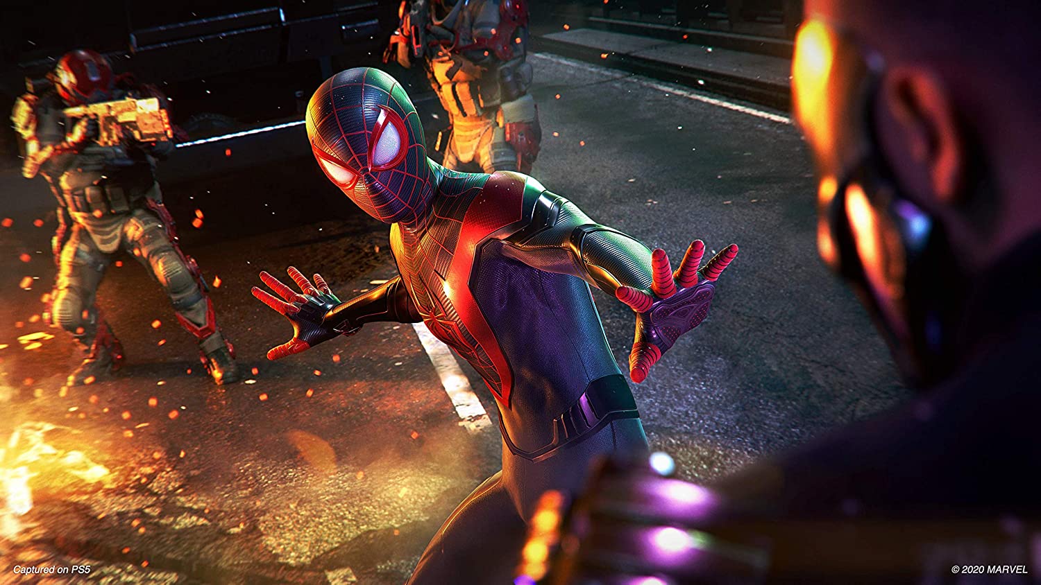 Đĩa game Marvel Spider Man Miles Morales - PS5 hệ US