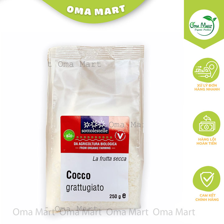 Sottolestelle organic coconut flake 250g