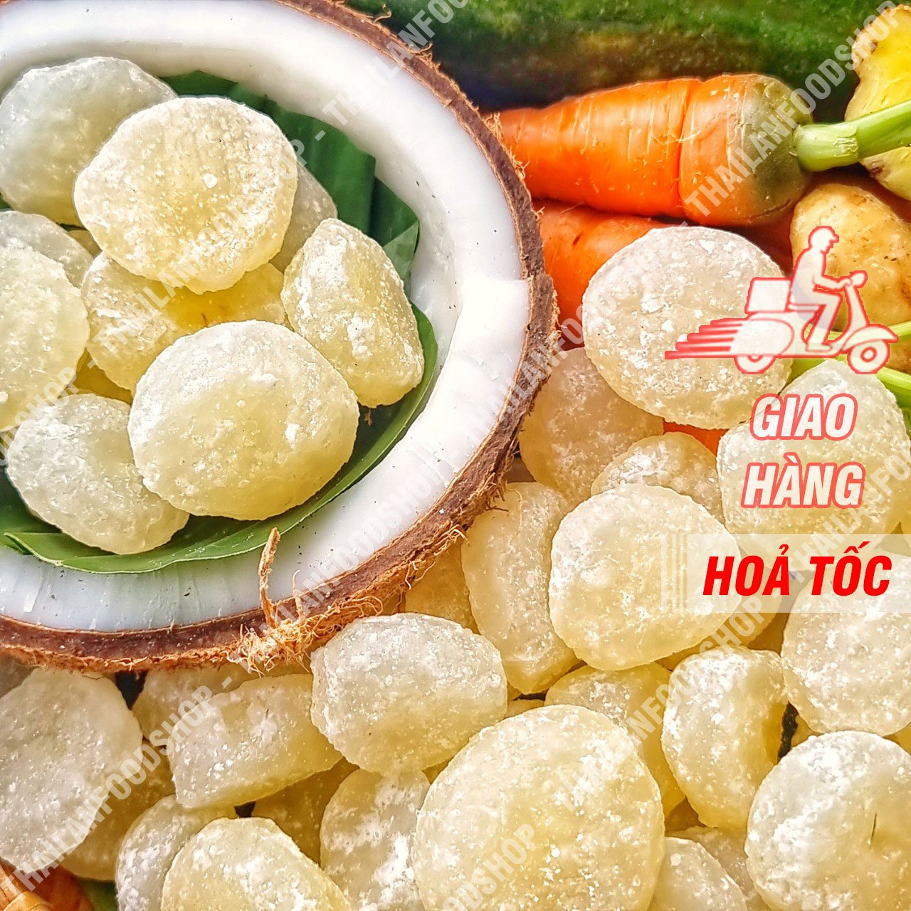 Mứt Củ Năng - Lon 500gr