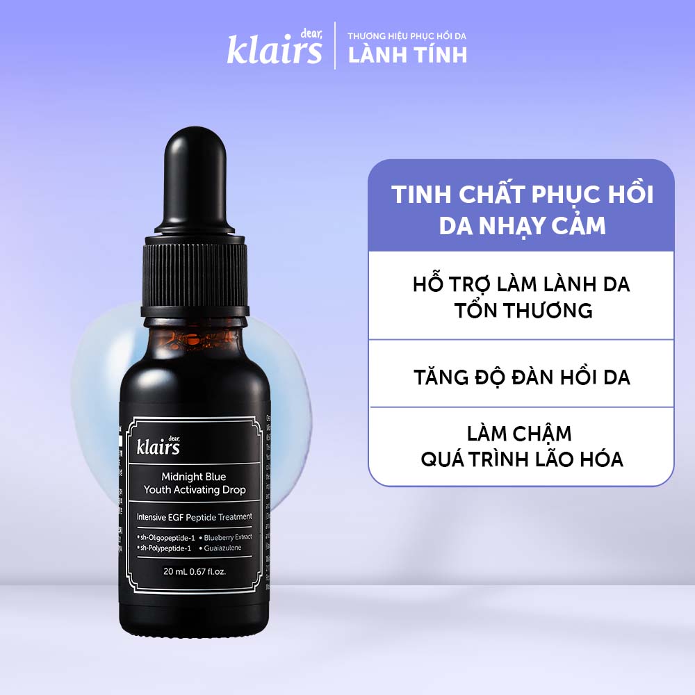 Dear, Klairs Midnight Blue Youth Activating Drop 20ml