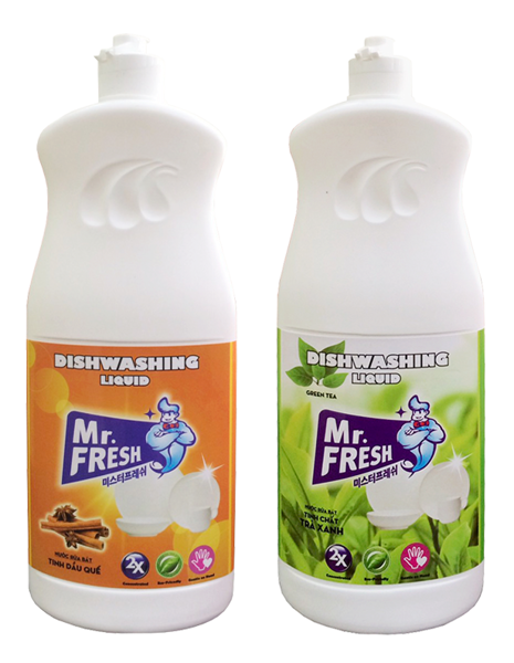 Nước rửa chén bát Mr.Fresh 820ml