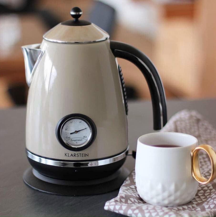 Ấm siêu tốc Klarstein 1,7L - phong cách RETRO - HANGDUC69