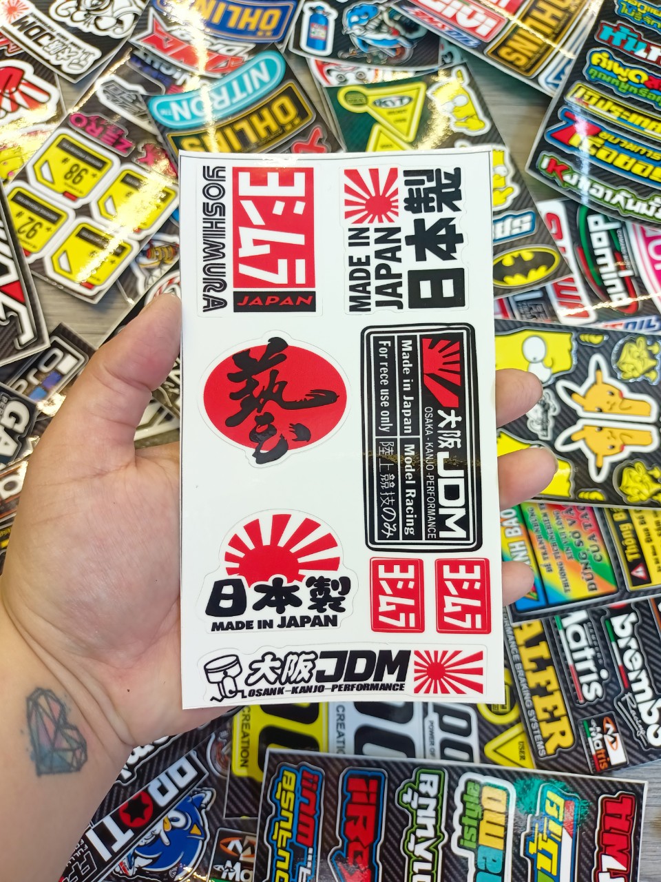 TEM SET STICKER JAPAN