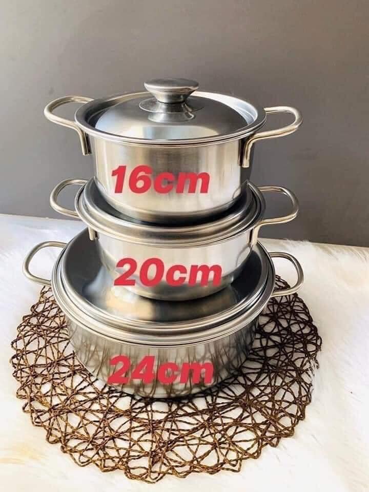 sỉ, lẻ Bộ 3 Nồi Sharp Cao Cấp