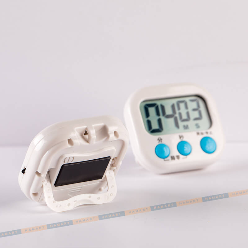 Learning Stopwatch Magnetic Suction Cooking Timer Countdown Clock Free 3A Battery
