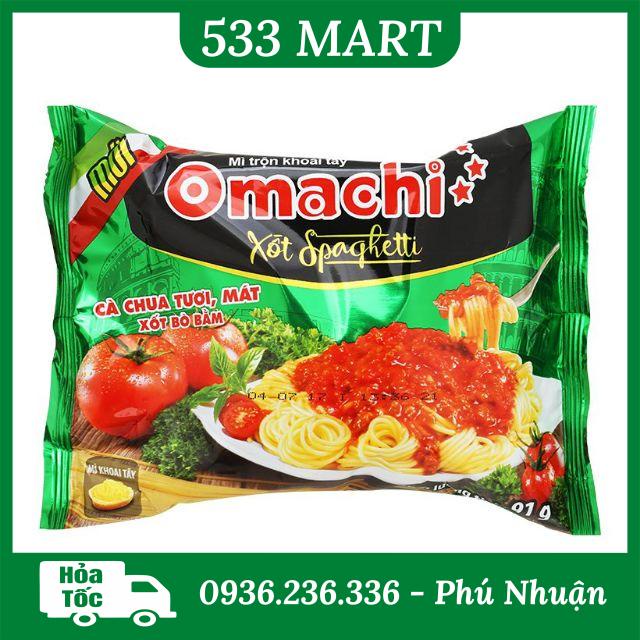 GÓI LẺ Mì trộn Omachi xốt Spaghetti vị Bò 91g