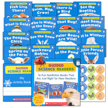 Scholastic Guided Science Reader Level A, B, C,D,E và F - 81 quyển | Nhập Khẩu