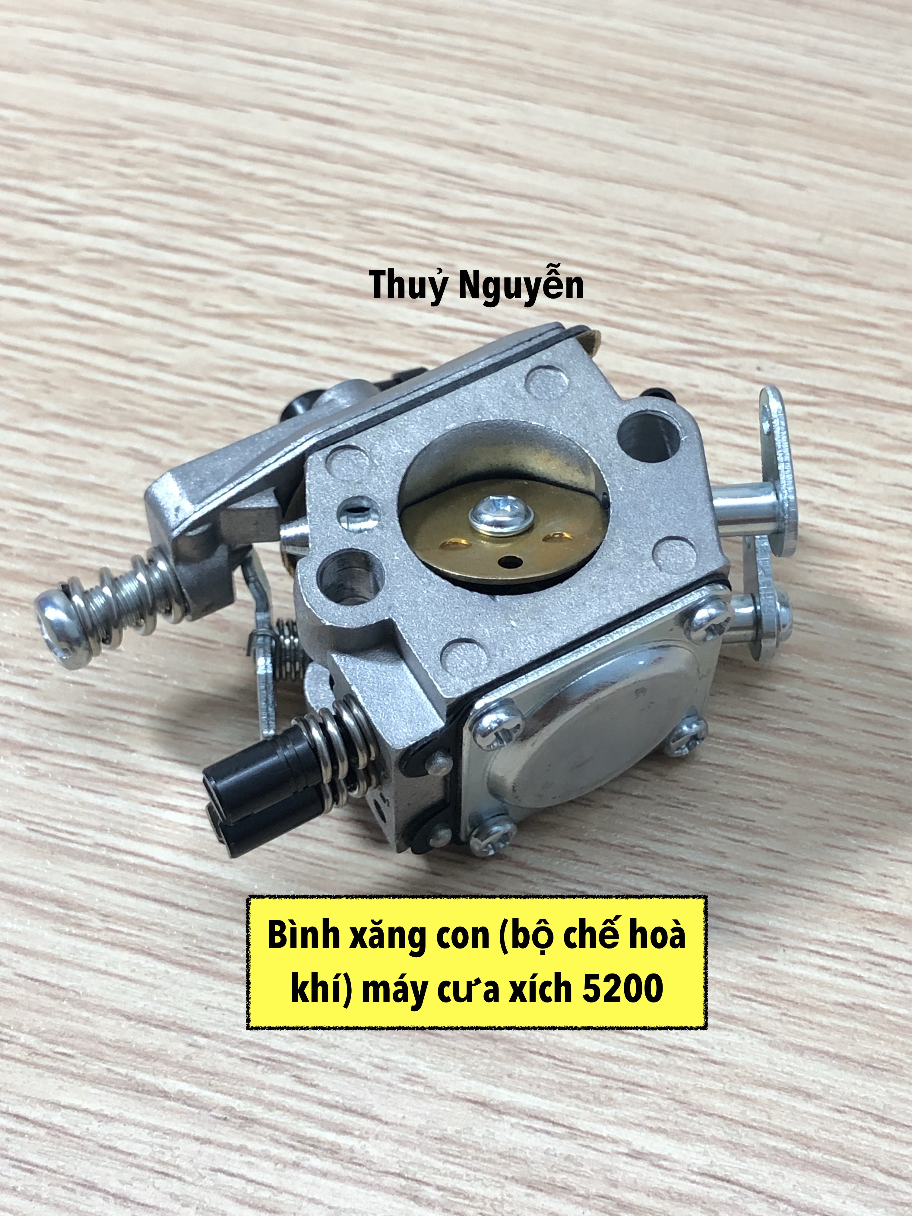 Bình xăng con (Bộ chế hoà khí) máy cưa 5200