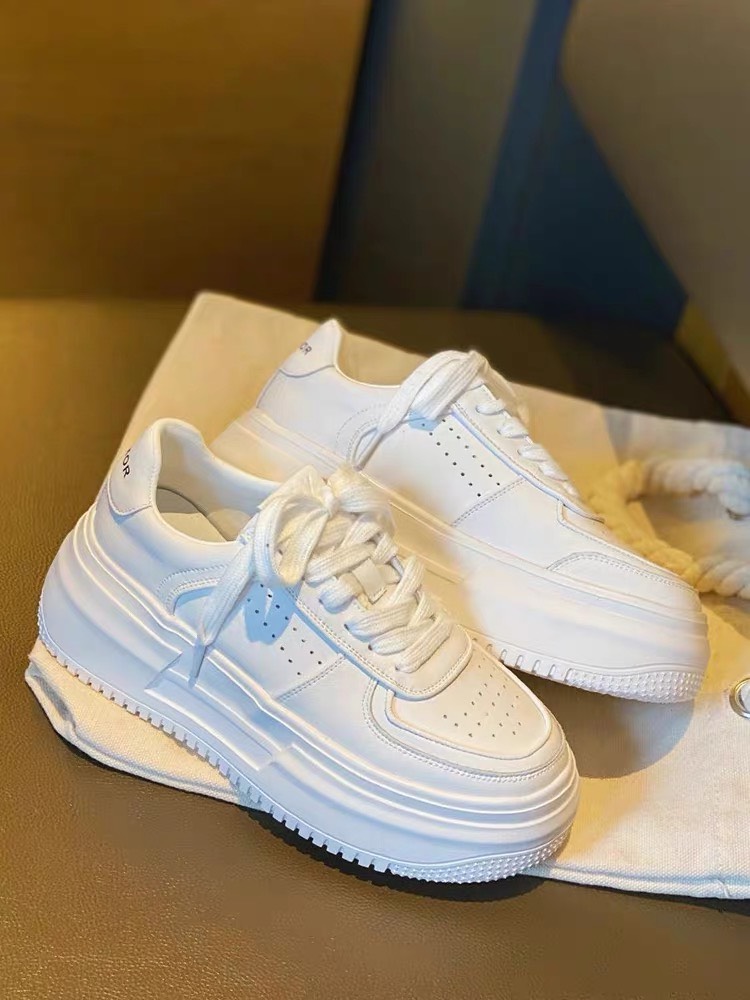 Giày Nữ Sneaker Thể Thao Full Trắng (GiàyBiBi)
