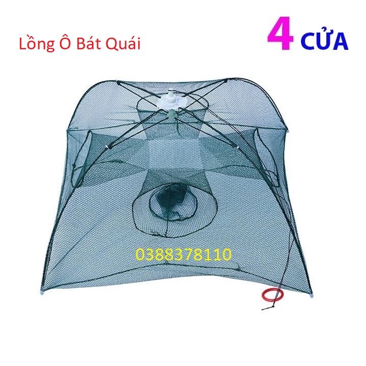 Lồng ô bát quái, lưới bát quái bắt cá, tôm, cua, lươn, trạch, lồng bát quái, lưới đánh cá